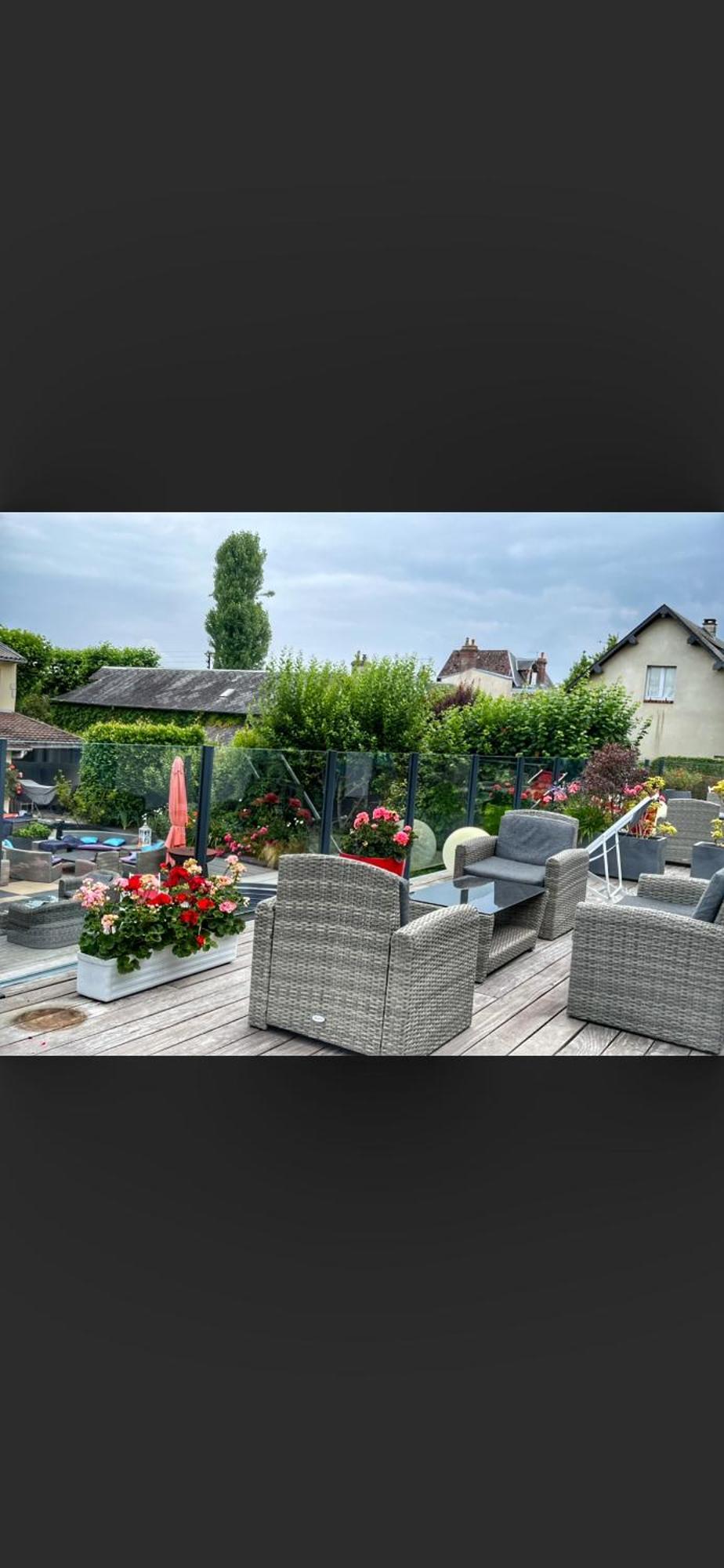 Hotel La Piscine Villers-sur-Mer Buitenkant foto