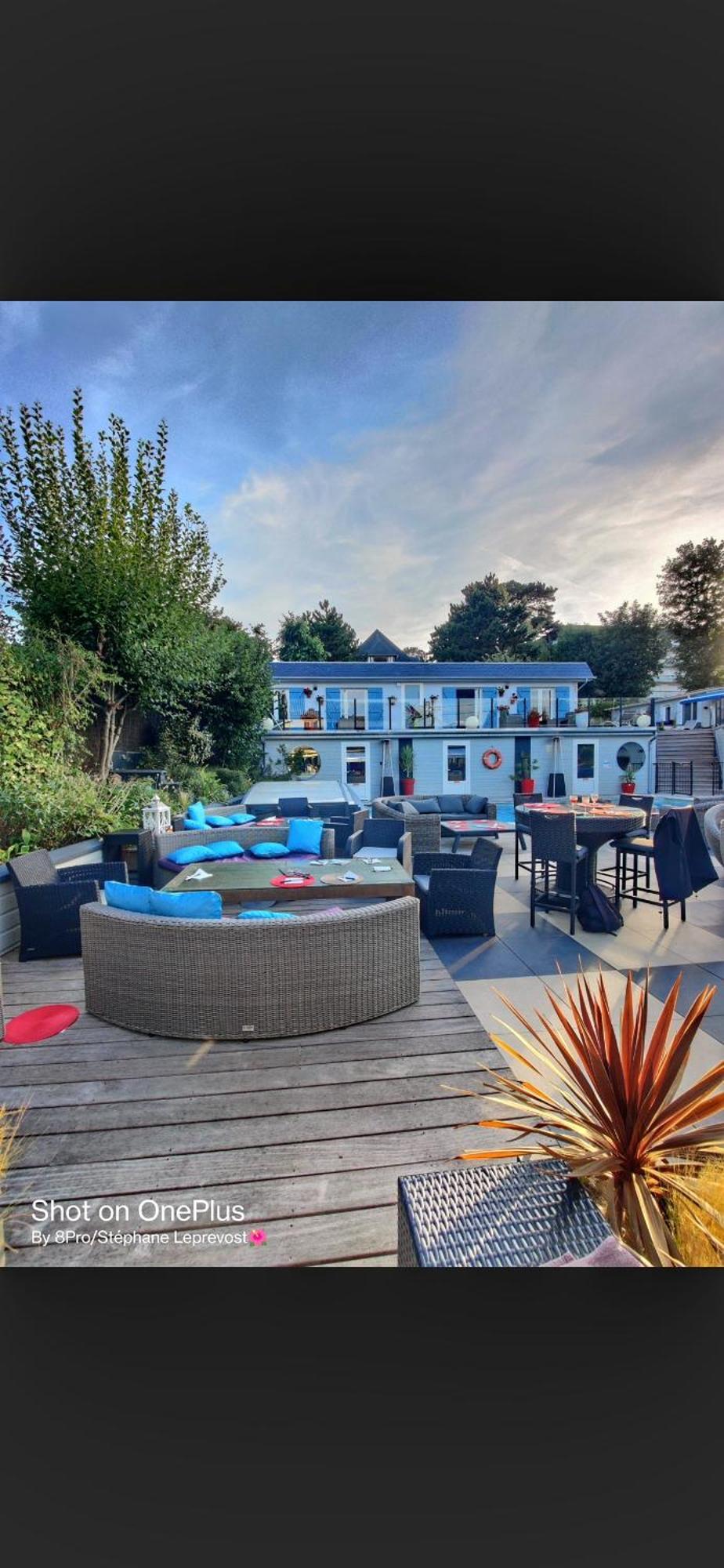 Hotel La Piscine Villers-sur-Mer Buitenkant foto