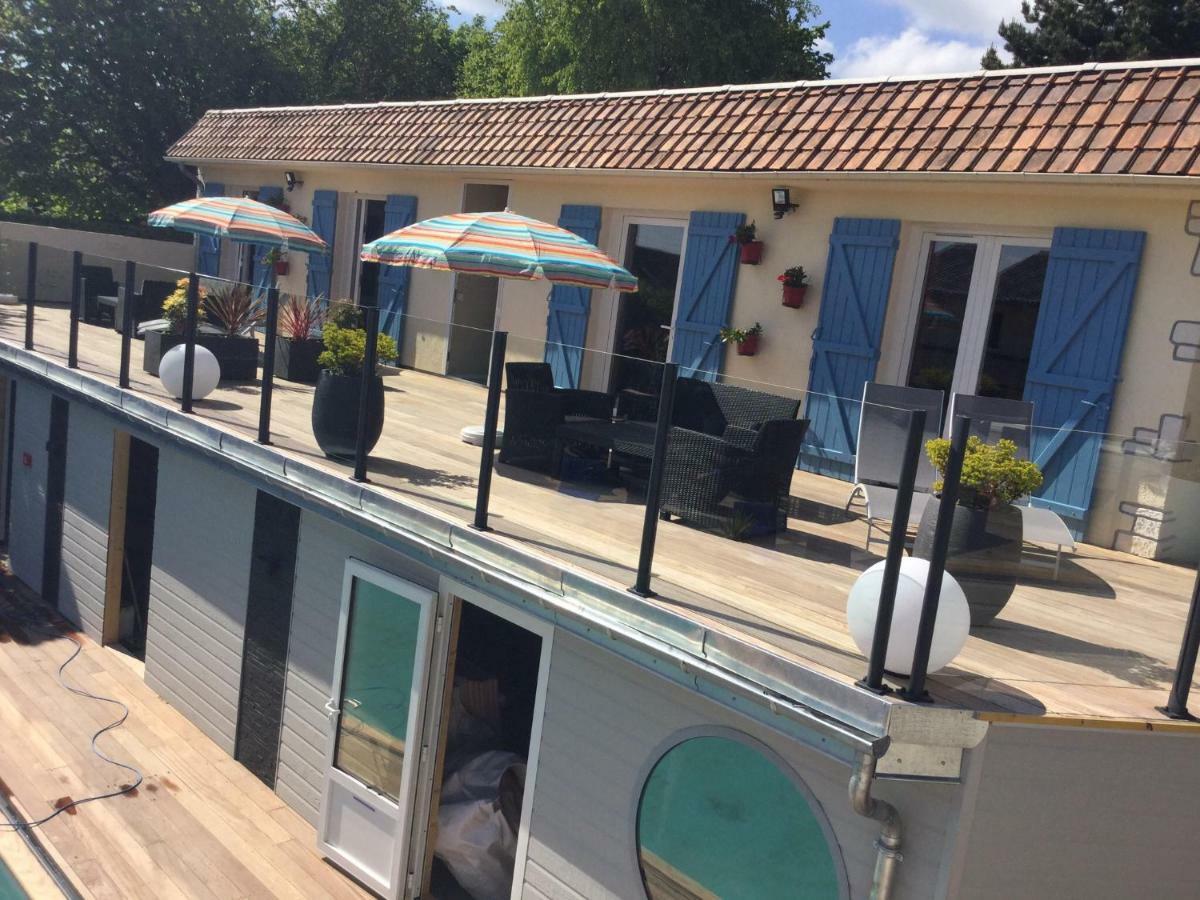 Hotel La Piscine Villers-sur-Mer Buitenkant foto